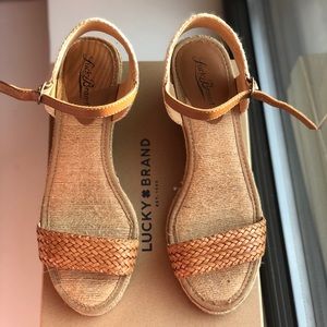 Lucky Brand Wedge sandals